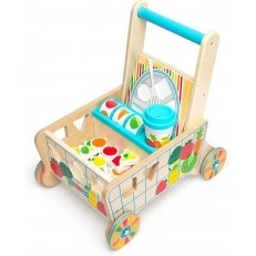 Melissa & Doug - Ξύλινο καροτσάκι - σορτέρ με τρόφιμα
