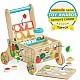 Melissa & Doug - Ξύλινο καρότσι - διαλογέας τροφίμων
