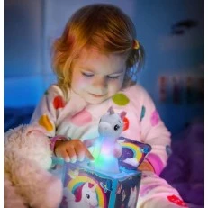 Bigjigs - Musical Light Up Play Box - Unicorn