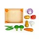 Bigjigs - Ξύλινο Παιδικό Σετ Μαγειρικής - Κλουβί λαχανικών