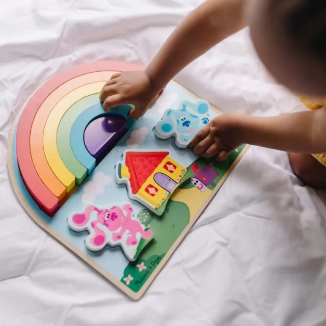 Ξύλινο παζλ - Rainbow - Melissa & Doug
