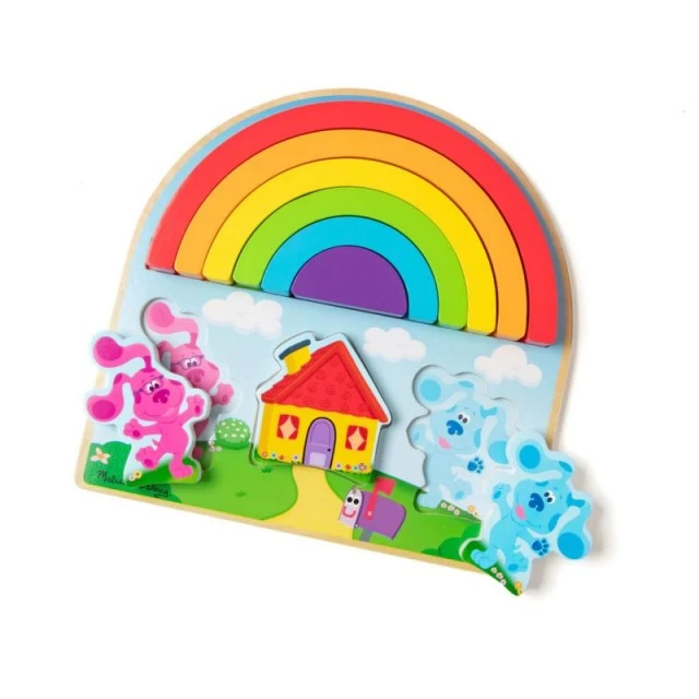 Ξύλινο παζλ - Rainbow - Melissa & Doug