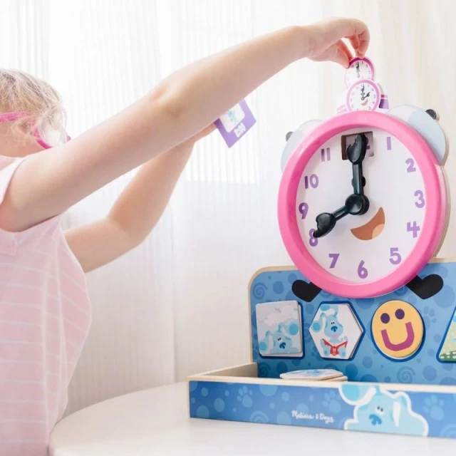 Εκπαιδευτικό Ξύλινο Μαγνητικό Ρολόι - Tickety Tock - Melissa & Doug