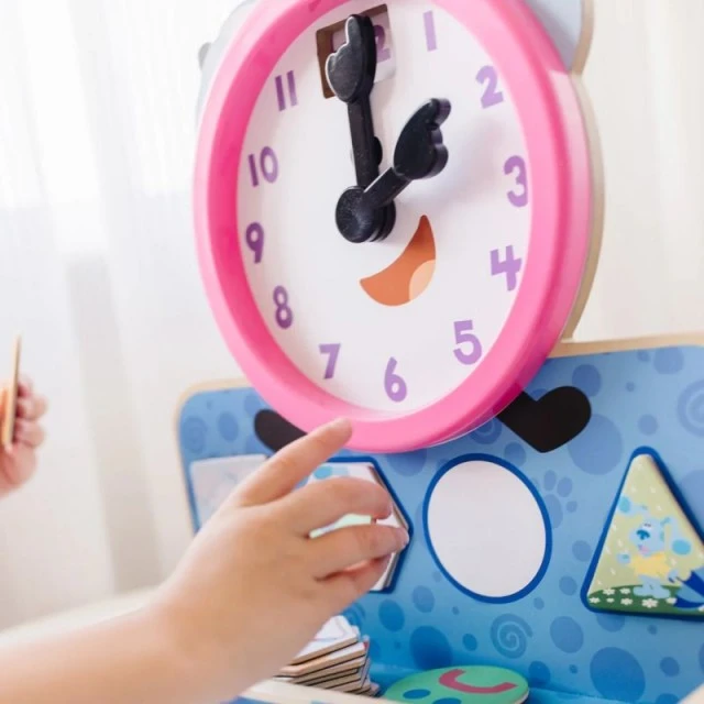 Εκπαιδευτικό Ξύλινο Μαγνητικό Ρολόι - Tickety Tock - Melissa & Doug