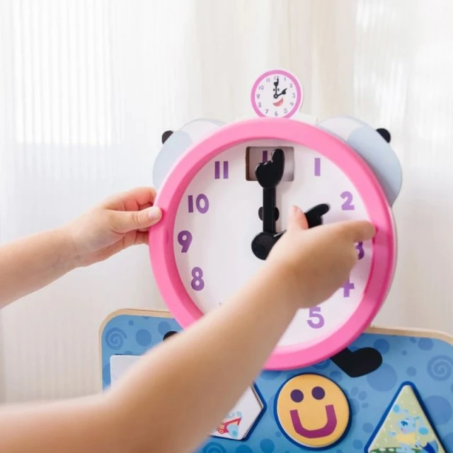 Εκπαιδευτικό Ξύλινο Μαγνητικό Ρολόι - Tickety Tock - Melissa & Doug