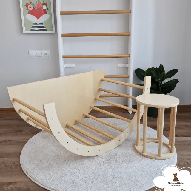 Αψίδα αναρρίχησης και κούνια 8σε1 Montessori