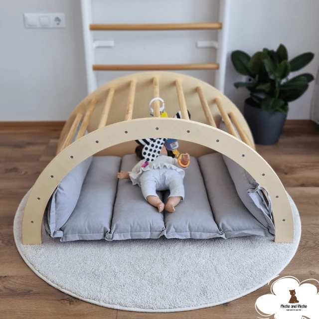 Αψίδα αναρρίχησης και κούνια 8σε1 Montessori