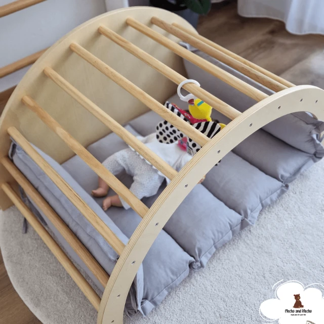 Αψίδα αναρρίχησης και κούνια 8σε1 Montessori