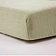 Σεντόνι με λάστιχο από μουσελίνα 60x120 εκ. Lime Little band