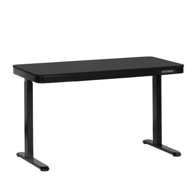 Εργονομικό ρυθμιζόμενο γραφείο Carmen CR-118 E - 150 cm - μαύρο