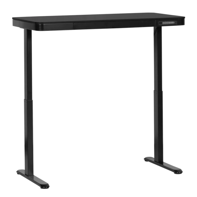 Εργονομικό ρυθμιζόμενο γραφείο Carmen CR-118 E - 150 cm - μαύρο