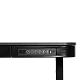 Εργονομικό ρυθμιζόμενο γραφείο Carmen CR-118 E - 150 cm - μαύρο