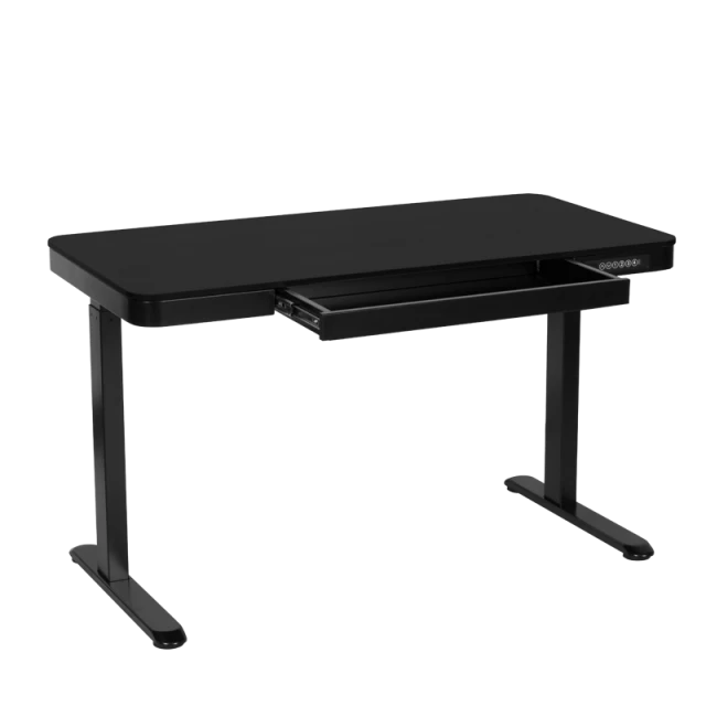 Εργονομικό ρυθμιζόμενο γραφείο Carmen CR-118 E - 150 cm - μαύρο