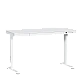 Εργονομικό ρυθμιζόμενο γραφείο Carmen CR-118 E - 140 cm - λευκό