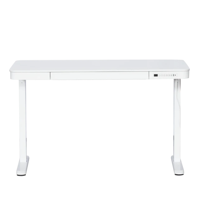 Εργονομικό ρυθμιζόμενο γραφείο Carmen CR-118 E - 140 cm - λευκό