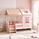 Παιδικό κρεβάτι-σπίτι PINK HOUSE - 90 x 200