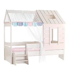 Παιδικό κρεβάτι ΡΟΖ ΣΠΙΤΙ - 90 x 200 - ροζ