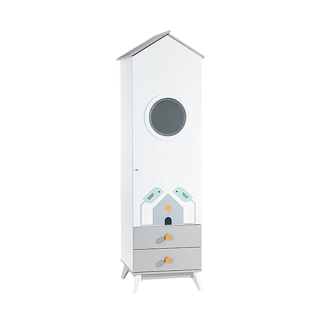 Ντουλάπα μονή πτέρυγα BIRD HOUSE