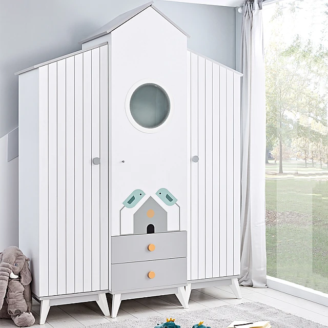 Ντουλάπα μονή πτέρυγα BIRD HOUSE
