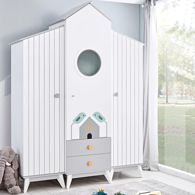 Μονόπορτη ντουλάπα δεξιά BIRD HOUSE