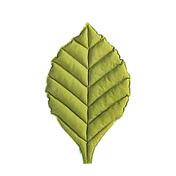 Παιδικό μαξιλάρι MY HOUSE φύλλο - ανοιχτό πράσινο