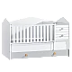 Βρεφική κούνια και παιδικό κρεβάτι 2 in1 BIRD HOUSE 70 x 170
