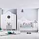 Βρεφική κούνια και παιδικό κρεβάτι 2 in1 BIRD HOUSE 70 x 170
