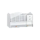 Βρεφική κούνια και παιδικό κρεβάτι 2 in1 BIRD HOUSE 70 x 170