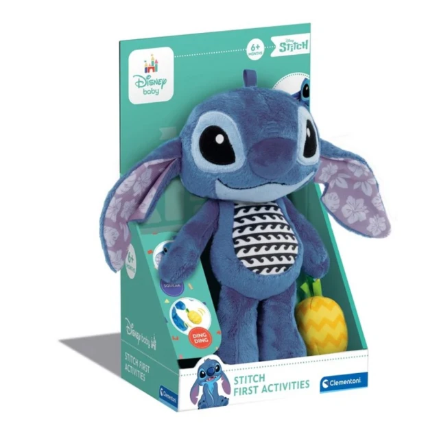 CLEMENTONI BABY λούτρινο STITCH