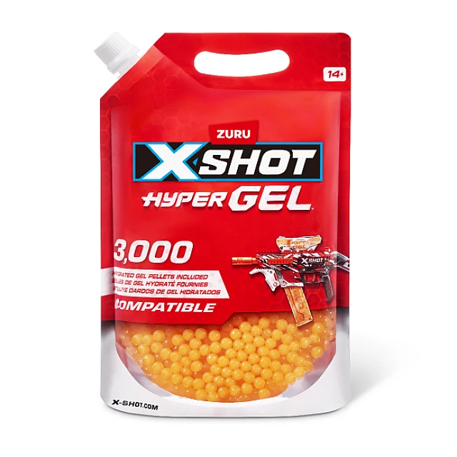 Μπάλες X Shot HYPER GEL 3000 τεμ.