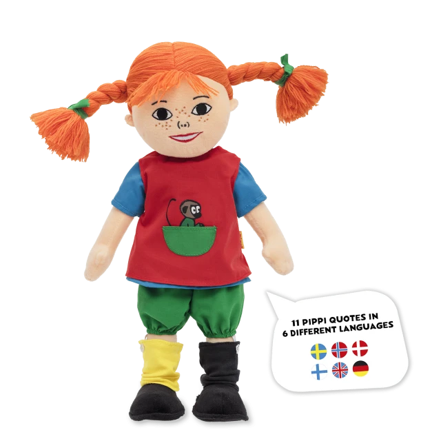 Μαλακή κούκλα Pippi 40 cm.