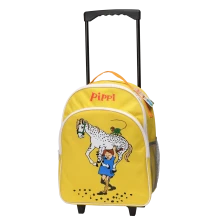 Παιδικό σακίδιο σε ρόδες Pippi Longstocking και το αγαπημένο κίτρινο άλογο