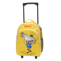 Παιδικό σακίδιο σε ρόδες Pippi Longstocking και το αγαπημένο κίτρινο άλογο