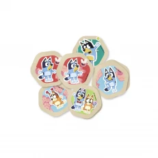 Ξύλινο παιχνίδι μνήμης με Bluey 38 τεμαχίων