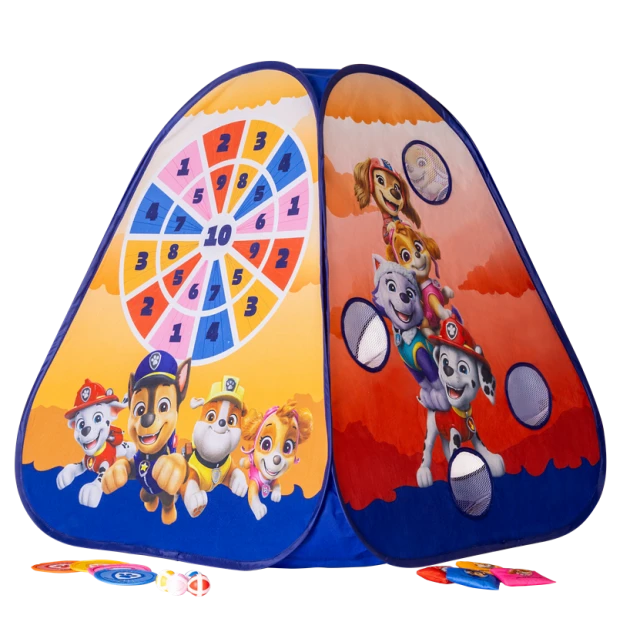 PAW PATROL Παιδική σκηνή με παιχνίδια 3 σε 1