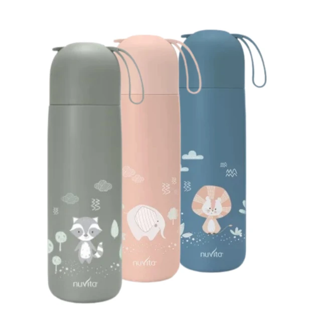 4435 Nuvita thermos 400 ml Αγγλικό τριαντάφυλλο