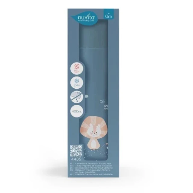 4435 Nuvita thermos 400 ml Powder Blue