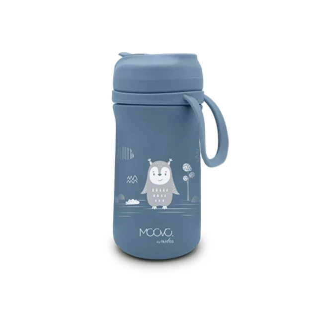 4440 Nuvita thermos με καλαμάκι 350 ml Powder Blue