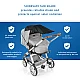 84291 Κάλυμμα καροτσιού Reer ShineSafe, μαύρο