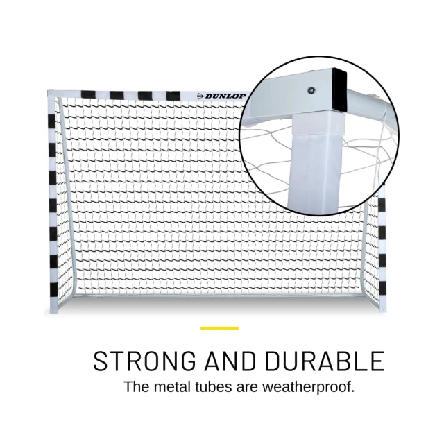 Τερματικό ποδοσφαιρικό τέρμα Dunlop 300x200x90 εκ.