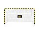 Τερματικό ποδοσφαιρικό τέρμα Umbro 300x200x110 εκ.