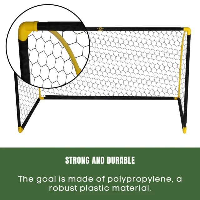 Τερματικό ποδοσφαίρου Umbro 180x91x120 εκ.