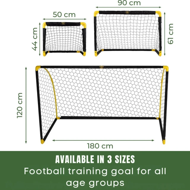 Τερματικό ποδοσφαίρου Umbro 180x91x120 εκ.