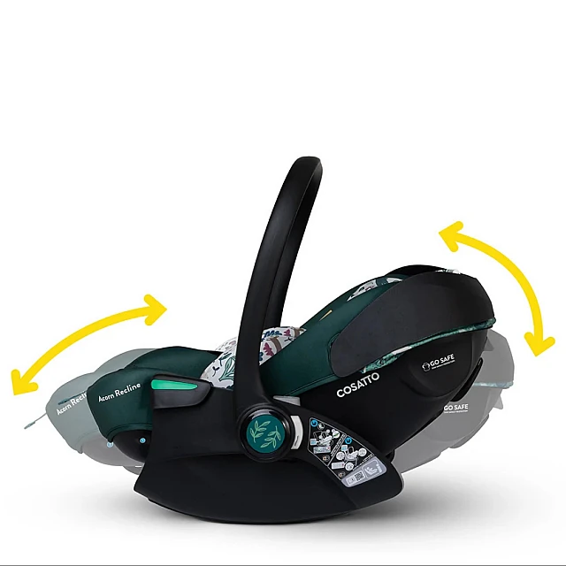 Cosatto CT6081 ACORN Ανακλινόμενο κάθισμα αυτοκινήτου 0+ MASQUERADE + βάση Isofix CT6005