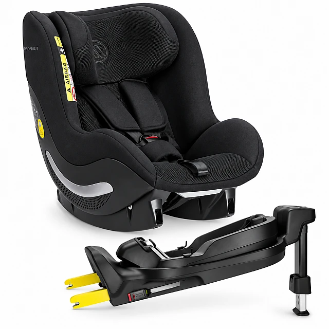 Κάθισμα αυτοκινήτου Avionaut AeroFIX Airflow AF.03 ΜΑΥΡΟ + βάση Isofix IQ ORBIT