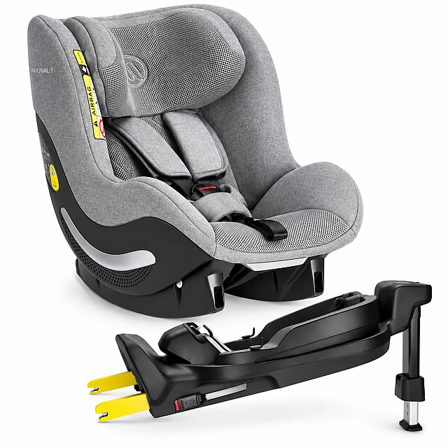 Κάθισμα αυτοκινήτου Avionaut AeroFIX Airflow AF.01 ΓΚΡΙ + βάση Isofix IQ ORBIT