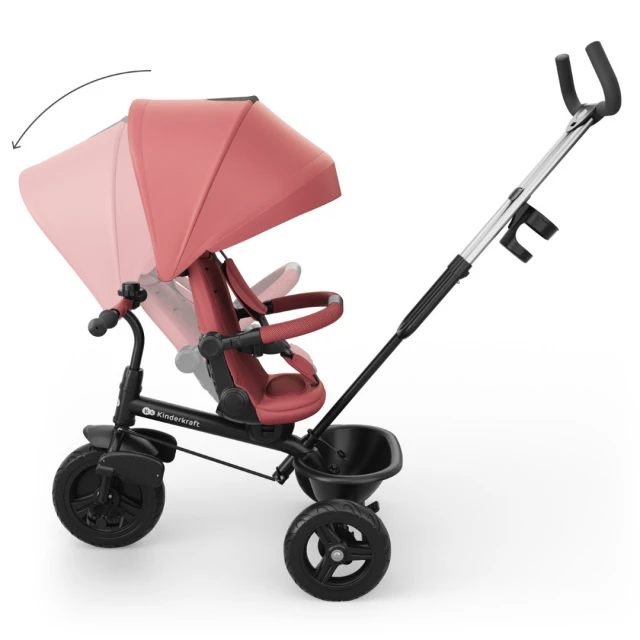KinderKraft ASTON 2 PLUS τρίκυκλο PINK