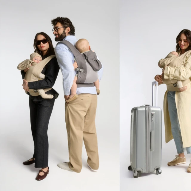 Εργονομικό σακίδιο πλάτης Kinderkraft CARRYBEE ΓΚΡΙ