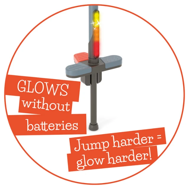 Chillafish Poogi Glow CPPG02PAP παιδικό stick pogo με παπάγια