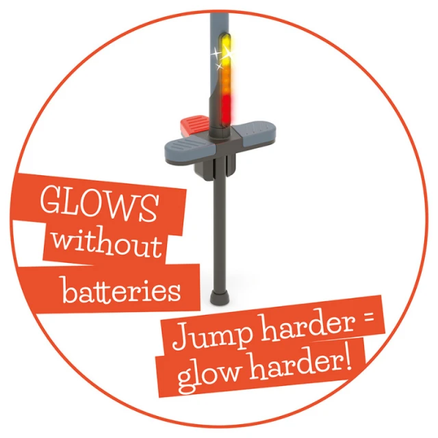 Chillafish Poogi Glow CPPG04PAP εφηβικό pogo stick παπάγιας